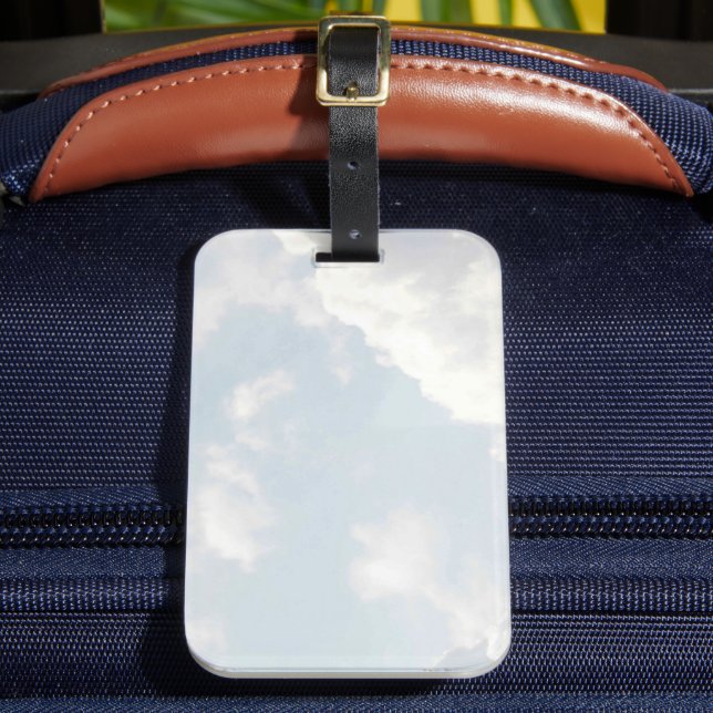 Solid Färg American Luggage Tag Bagagebricka (Framsida Insitu 2)
