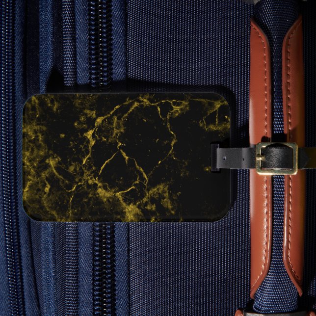 Solid Färg American Luggage Tag Bagagebricka (Framsida Insitu 4)