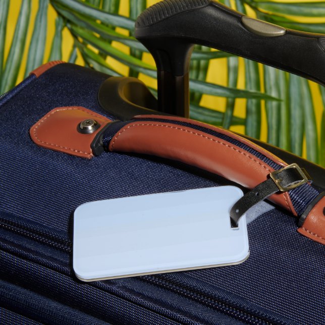 Solid Färg American Luggage Tag Bagagebricka (Framsida Insitu 3)