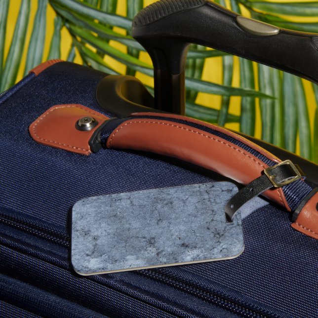 Solid Färg American Luggage Tag Bagagebricka (Framsida Insitu 3)