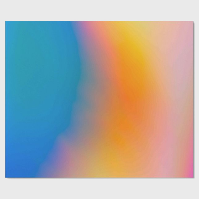 Solid Färg American Wrapping Papper Presentpapper (Platt)