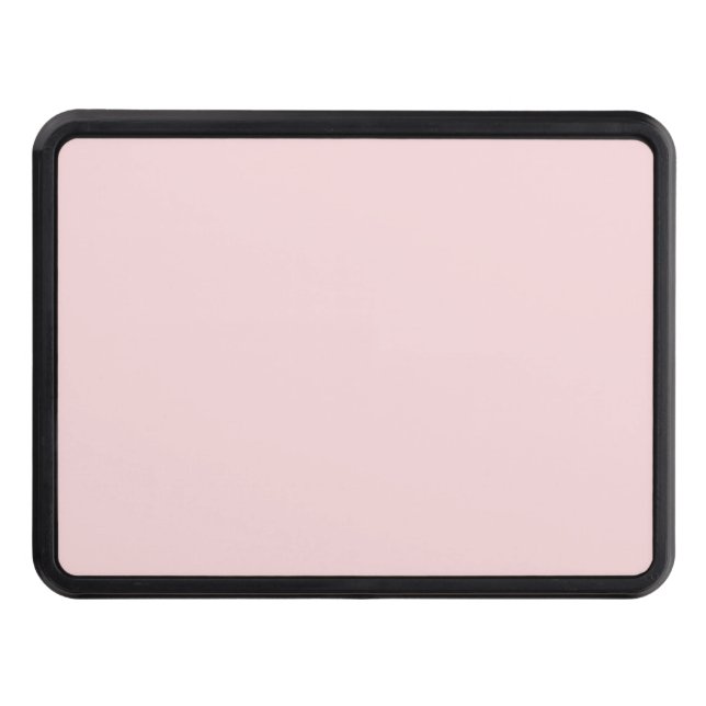 Solid Färg Blek Rosa  Dragkroksskydd (Framsidan)