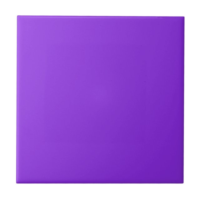 Solid Färg Blue Violet Kakelplatta (Framsidan)