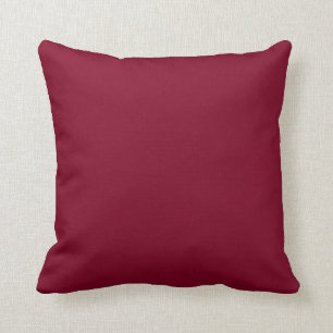 Solid färg burguny maroon kudde