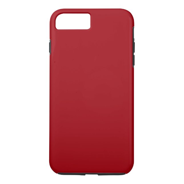 Solid Färg: Cranberry Red Case-Mate iPhone Skal (Baksida)