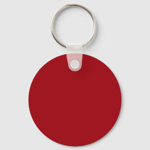 Solid Färg: Cranberry Red Nyckelring