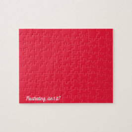 Solid Färg Frustrating Jigszle Puzzle Pussel