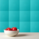 Solid färg glatt, lätt turkos kakelplatta<br><div class="desc">Solid färg-design med ren,  ljus turkos.</div>