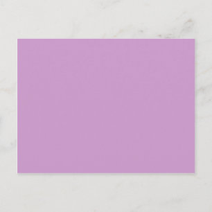 Solid Färg Lavender-bakgrundsmall Vykort
