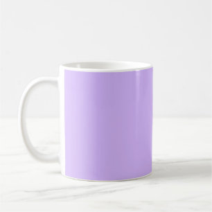 Solid färg lavender lila kaffemugg