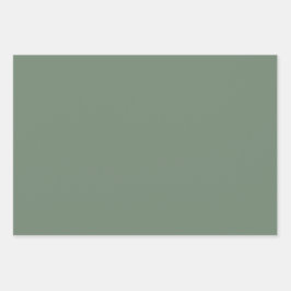 Solid Färg-minimalistisk omättad Oliv grönt