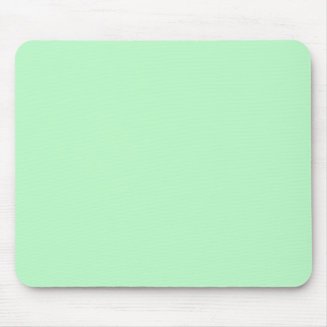 Solid Färg: Mint Musmatta (Framsidan)