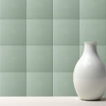 Solid färg Sage Mist ljust grönt Kakelplatta<br><div class="desc">Solid färg Sage Mist ljust grönt design.</div>