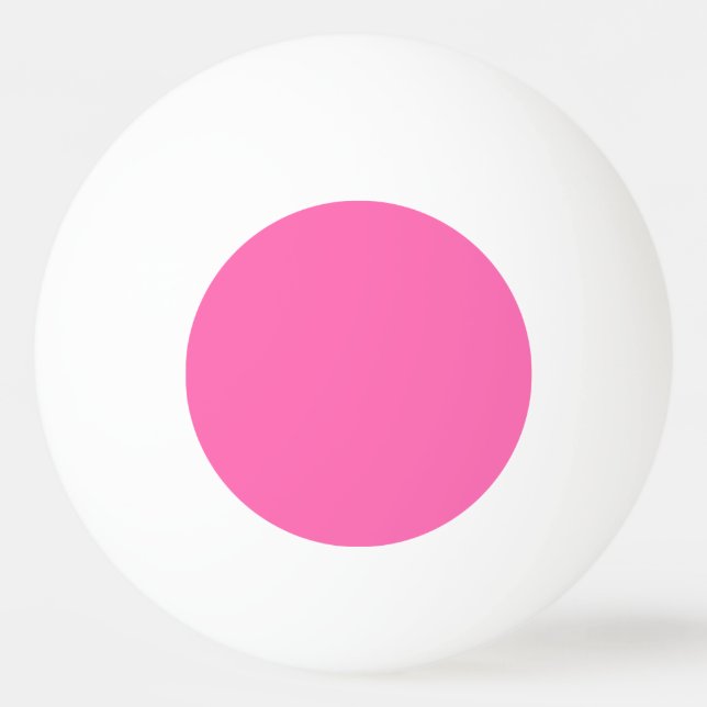 Solid Färg: Shock rosa #2 Pingisboll (Framsidan)