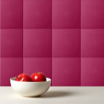 Solid färg-slam Cerise-körsbärsröd rosa Kakelplatta<br><div class="desc">Fast utformning av ren Cerise-rosa i färg,  körsbärsröd.</div>