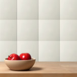 Solid färg-slam Ecru White Kakelplatta<br><div class="desc">Solid färg-slam Ecru White-design.</div>