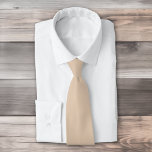 Solid färg-slam Palomino beige Slips<br><div class="desc">Solid färg-slätt Palomino-beige-design.</div>