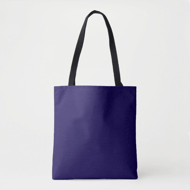 Solid Färg Tote Bag Tygkasse (Framsida)