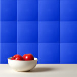 Solid färg vibrant blue kakelplatta<br><div class="desc">Solid färg-vibrant Blue-design.</div>