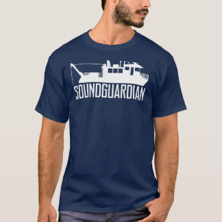 Solid förmyndaremanar marinblåa T-tröja Tee Shirt