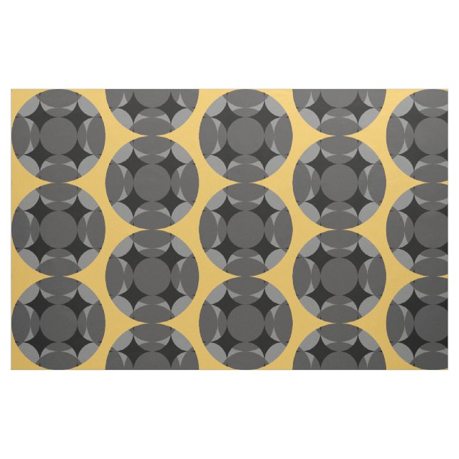 Solid Four Star Circle Kor av Kenneth Yoncich Tyg (Yard)