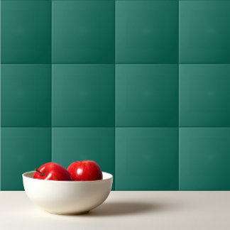 Solid gräs grönt teal kakelplatta