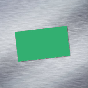 Solid grön bakgrund magnetiska visitkort