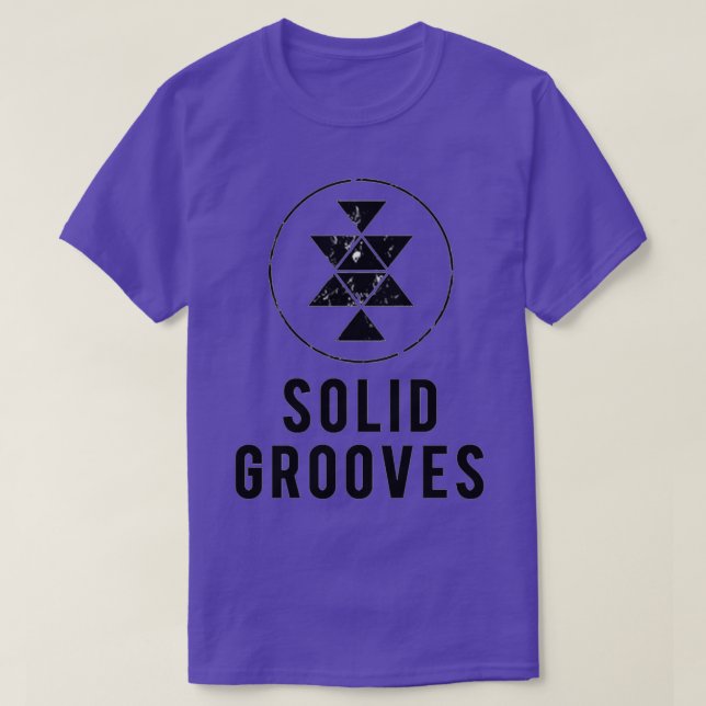 Solid Grooves  T Shirt (Design framsida)