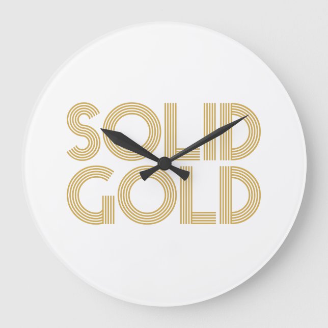 SOLID GULD STOR KLOCKA (Framsida)