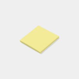 Solid Gult Färg | Hex# F3E779 Post-it Block