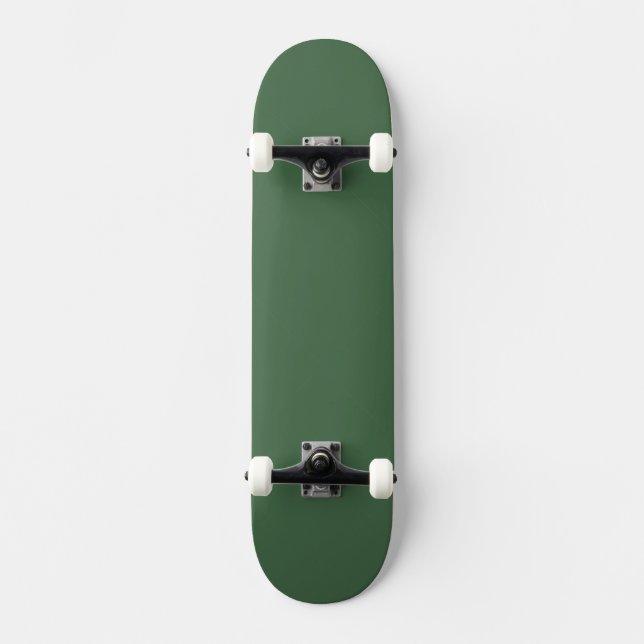 Solid Hunter-Grönt Mini Skateboard Bräda 18,5 Cm (Framsida)