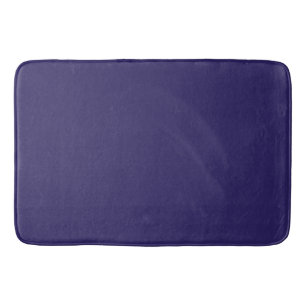 Solid Indigo Blue Elegant Modern Minimalist - enke Badrumsmatta