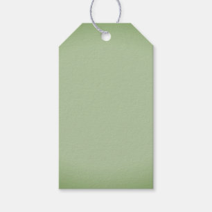 Solid Jade Grönt Celadon Presentetikett