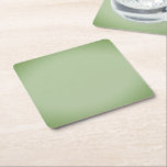 Solid Jade Grönt Celadon  Underlägg Papper Kvadrat<br><div class="desc">Ett unikt färg som används för keramiska gångar reserverat för Royalen. Min underbara Moster och farbror gång hade den största antika affären på öster. Som barn minns jag oräkneliga timmar som ägnades åt att damma av alla skatter i butiken. Jag växte till kärlek i fantastisk färg. Jag skulle se det...</div>