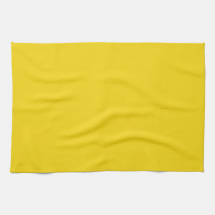 Solid Lemon Gult Kitchen Towel Kökshandduk