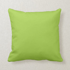 Solid Lime Green Dekorativ kudde