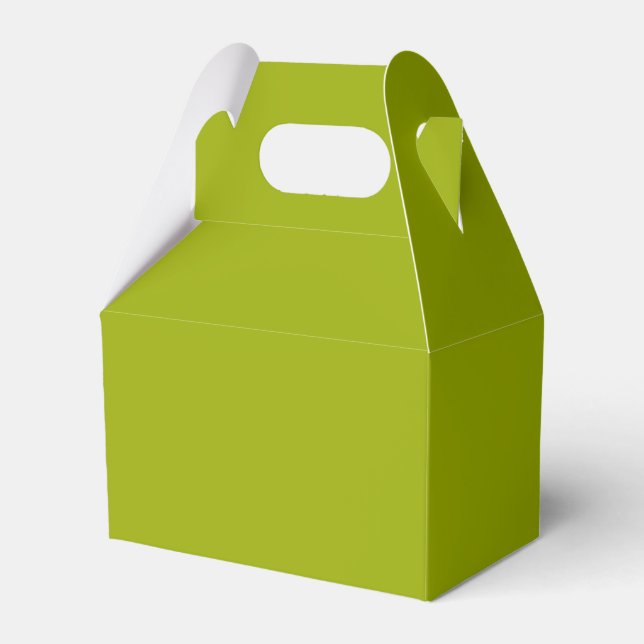 Solid Limeade Grön Presentaskar (Framsidan Sidan)
