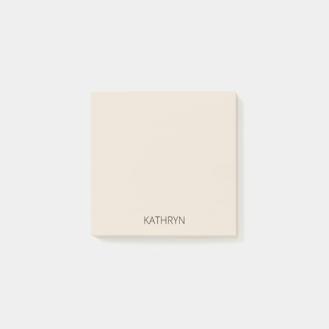 solid ljus kunglig sten post-it block (Framsida)