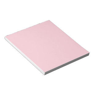 Solid Ljus rosa Anteckningsblock