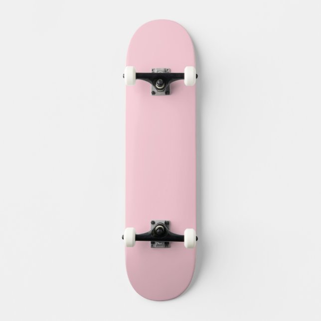 Solid Ljus rosa Skateboard Bräda 20 Cm (Framsida)