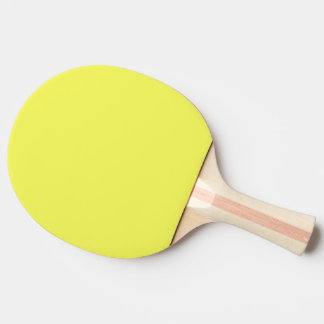 Solid, ljuv citrongult pingisracket
