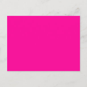 Solid Magenta Bakgrund Webben Färg FF0099 Vykort