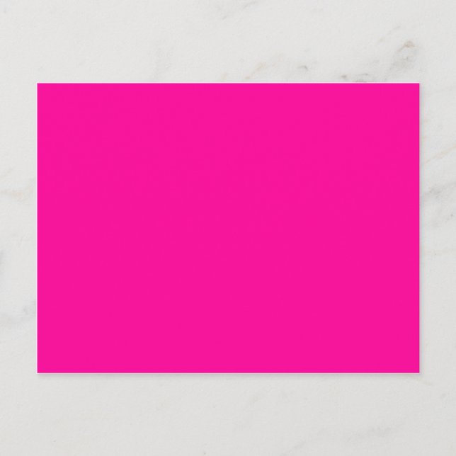 Solid Magenta Bakgrund Webben Färg FF0099 Vykort (Framsida)
