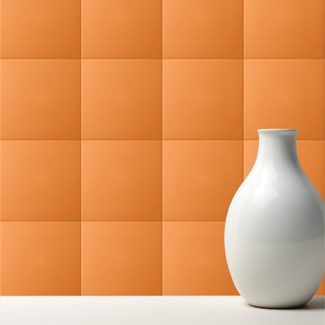 solid mango orange color kakelplatta (Skapare uppladdad)