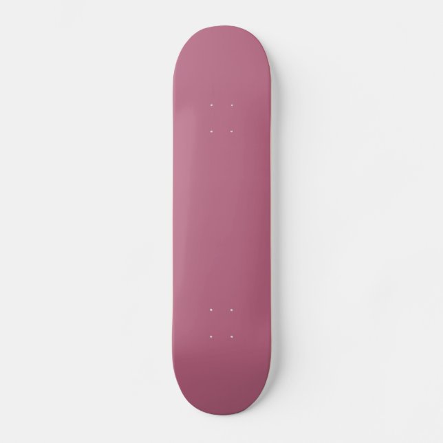 Solid Mauve Rosa Skateboard (Framsida)