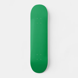 Solid Medium Grönt Skateboard Bräda 19,5 Cm