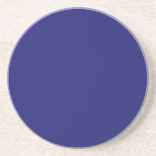 Solid Midnatt Blå Färg Minimalistisk Enkel Underlägg