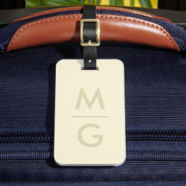 Solid Mjuk Ljus Pastell Beige Krämgul Färg  Bagagebricka