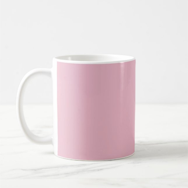 Solid Mjuk Rosa Kopp (Vänster)