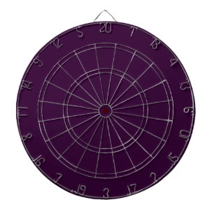Solid Mörk Lila Dartboard Darttavla